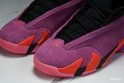 DH4121-600 SHOCKING 14 PINK (W) JORDAN LOW RETRO 1020